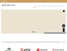 Tablet Screenshot of lalocandamiami.com